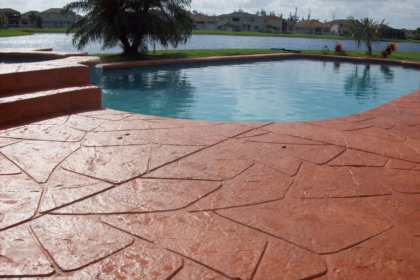 Stamped concrete services in Weslaco, TX